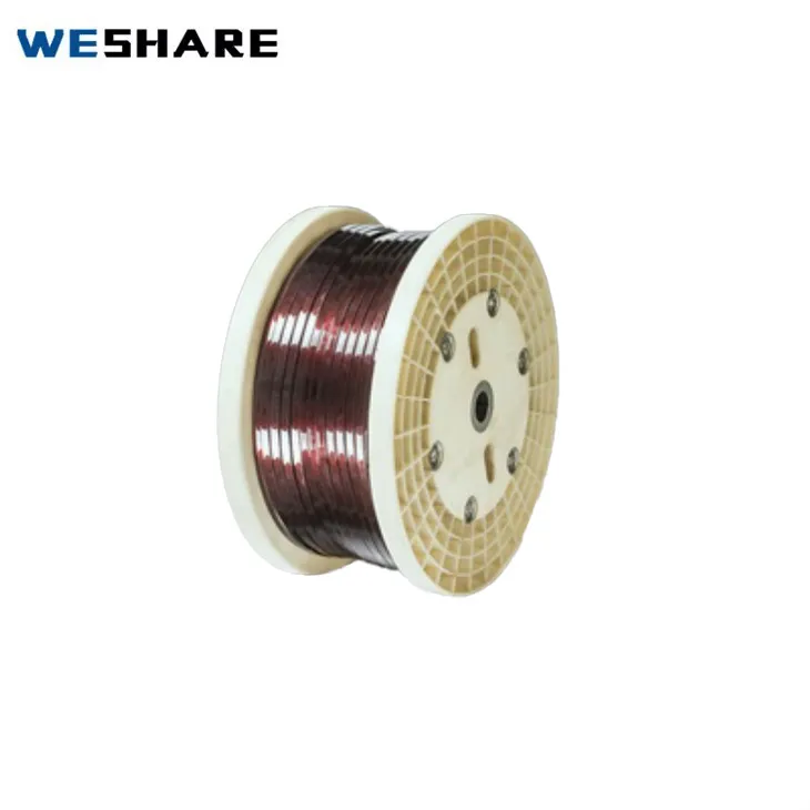 Flat Enameled Copper Wire